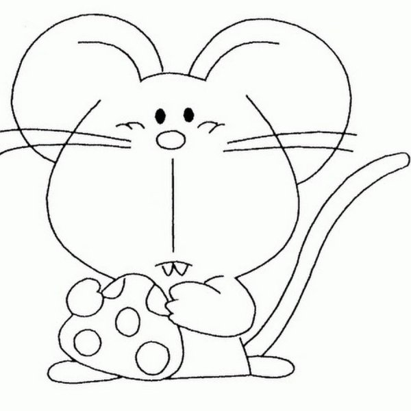 Рисунки лёгкие разукрашенные