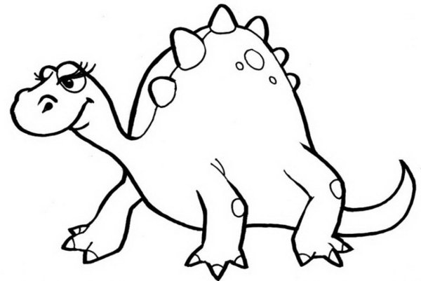 Раскраска лего Спинозавр