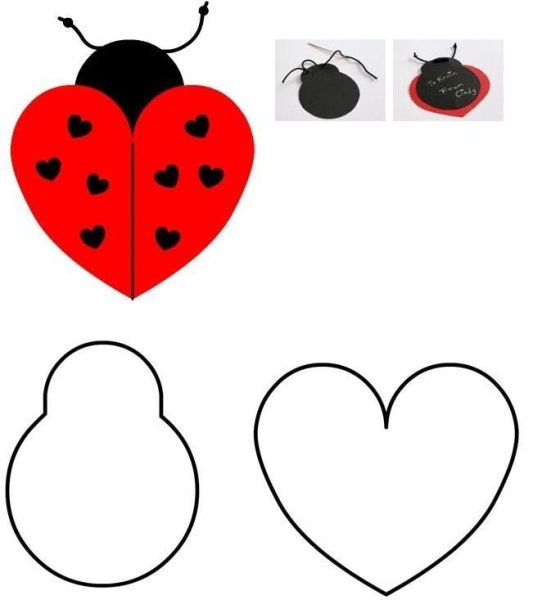 Аппликация из геометрических фигу