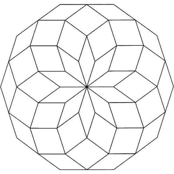 Геометрические раскраски