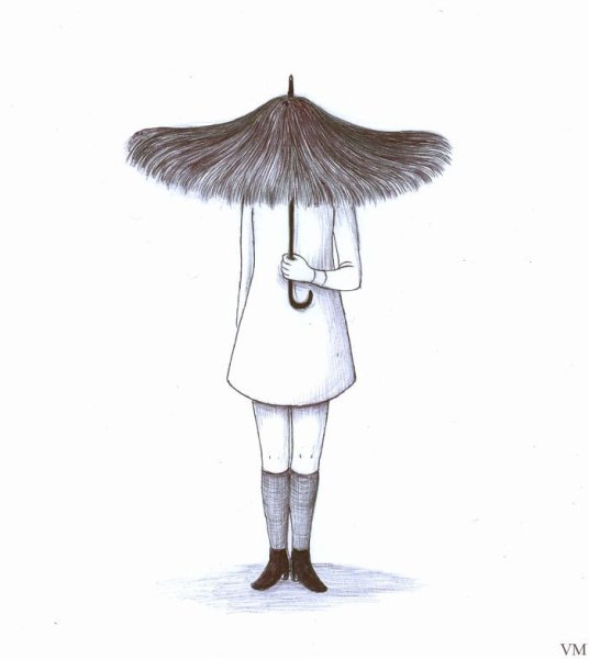 Странные рисунки карандашом