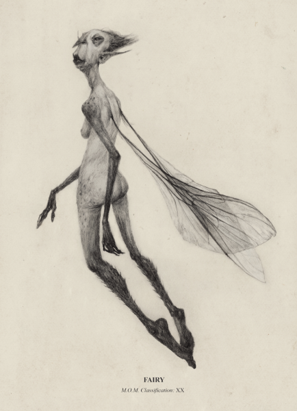 Мифические существа зарисовки