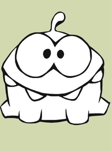 Ам Ням нарисовать