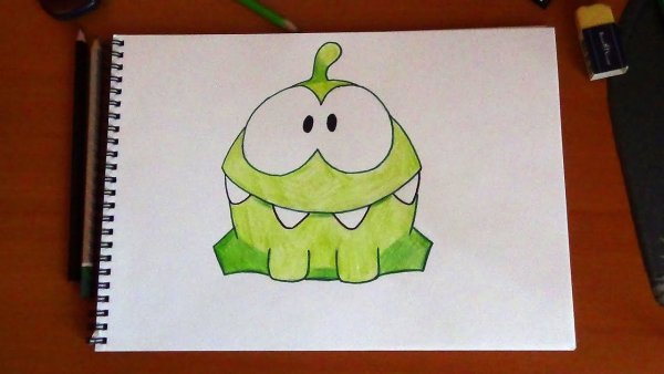 Поэтапное рисование ам няма