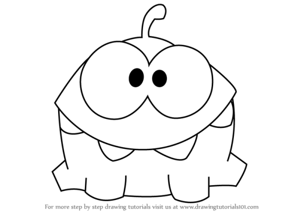 Ам Ням карандашом