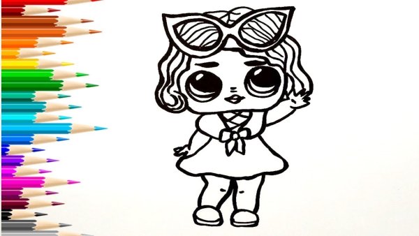 ЛОЛ рисунок легкий
