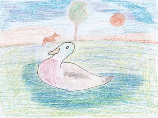 Серая шейка иллюстрации легкие