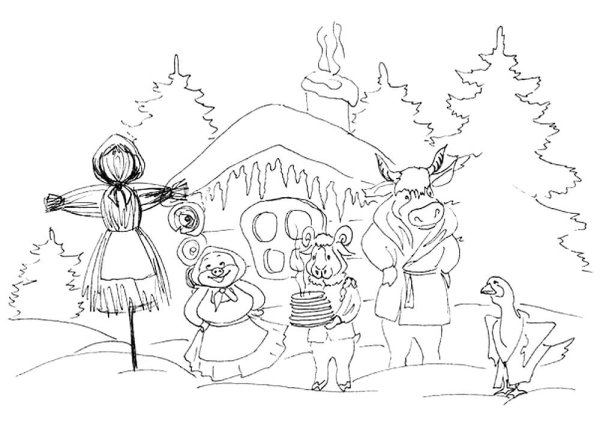 Встреча весны на Руси Жаворонки