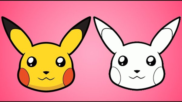 Мордочка Пикачу