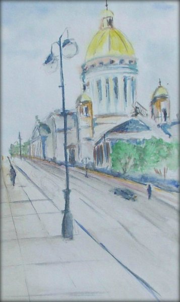 Нарисованный Петербург