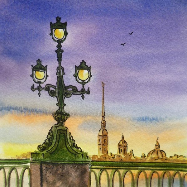 Нарисованный Питер