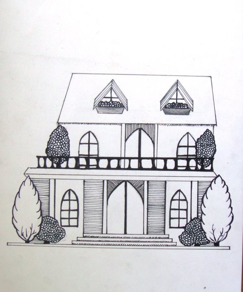 Перспектива города снизу вверх