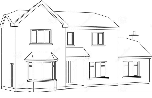 Макеты домов из бумаги