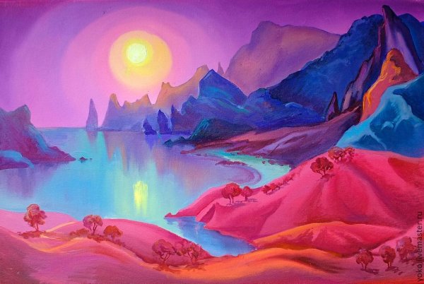 Рисунки на тему фантастики для детей