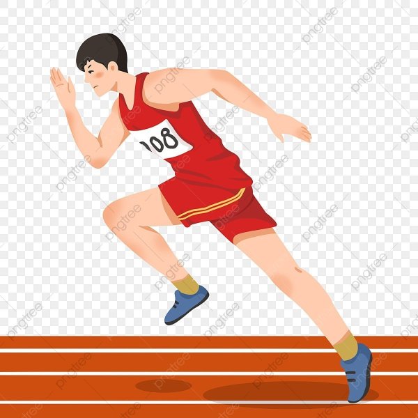 Легкая атлетика рисунок