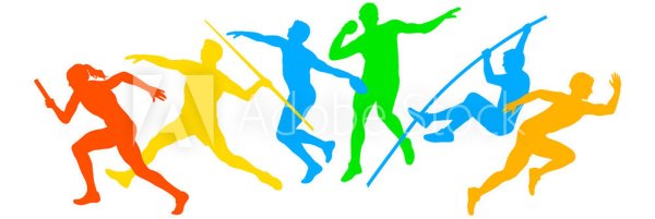 Легкая атлетика рисунок