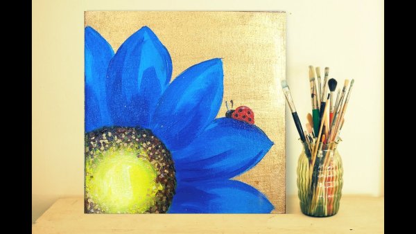 Акриловые краски для рисования на холсте