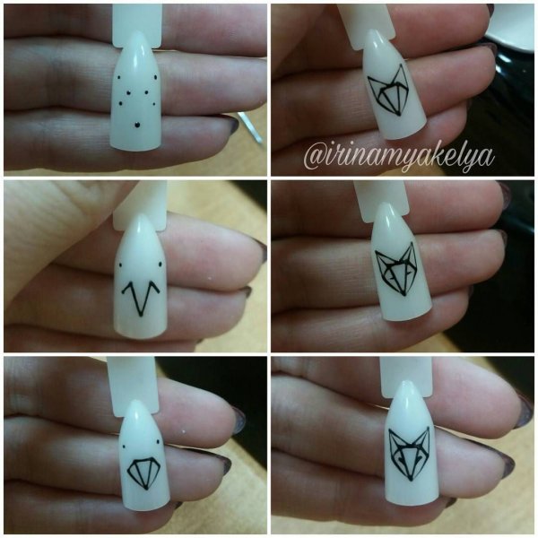 Вензеля пошагово для начинающих гель