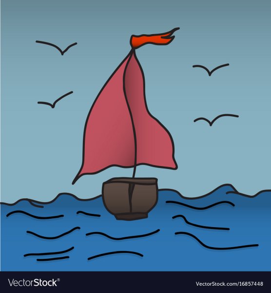 Алые паруса рисунок