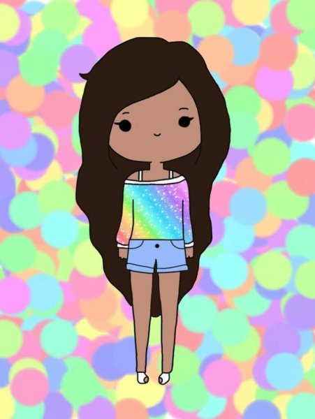 Срисовать девочку