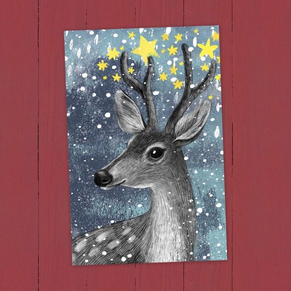 Снегирь гуашью