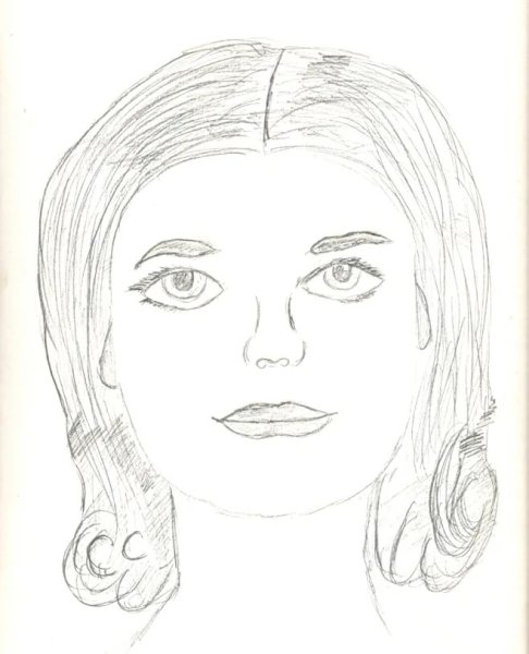 Рисование портрета для дошкольников