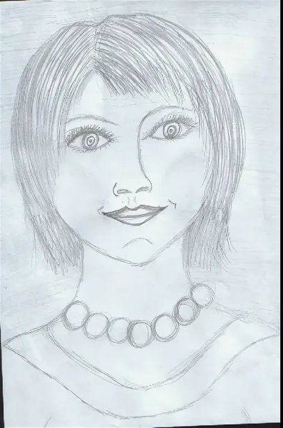 Портрет мамы карандашом для начинающих
