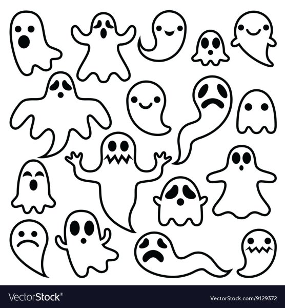 Маленькие привидения на Хэллоуин