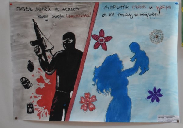 Рисование против терроризма