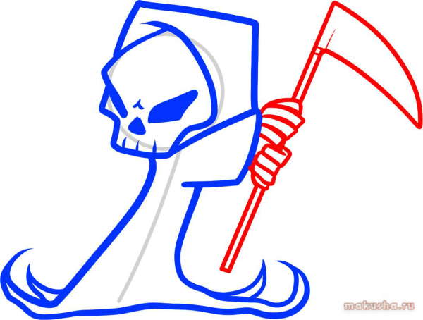 Рисунки карандашом смерть