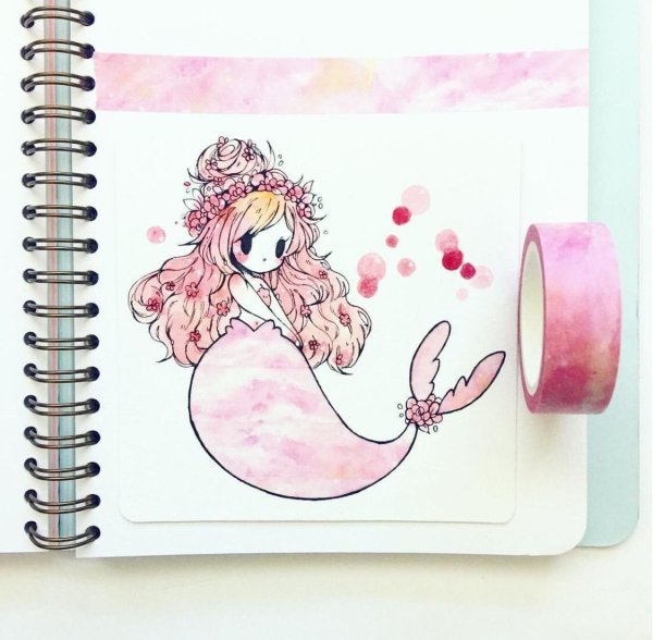 Рисунки для срисовки для начинающих еда