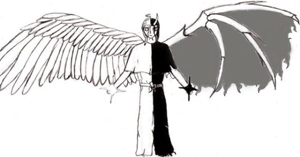 Символ добра и зла рисунок