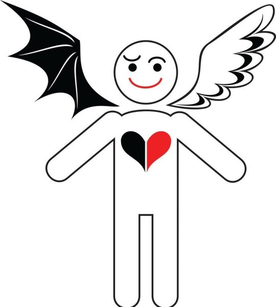 Нарисовать добро и зло