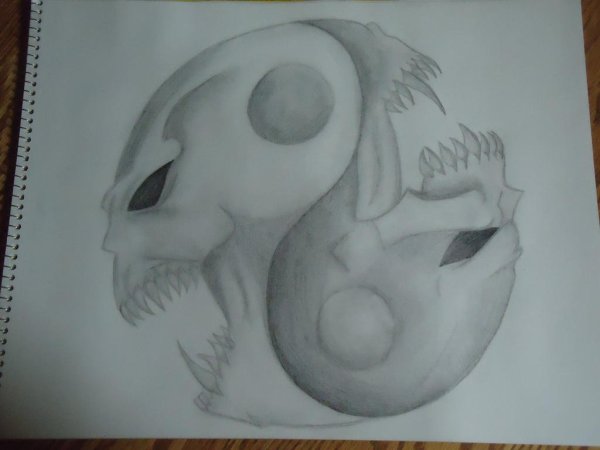 Добро и зло рисунок