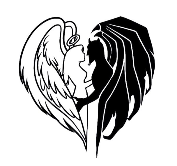 Добро и зло рисунок