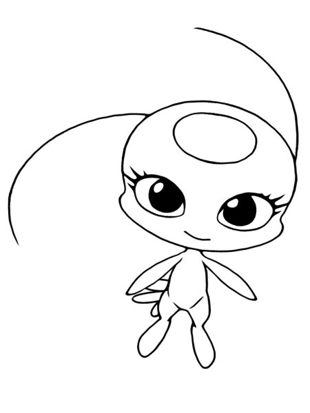 Леди баг раскраска для детей