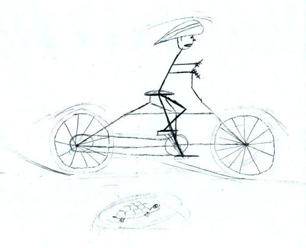 Велосипед для рисования