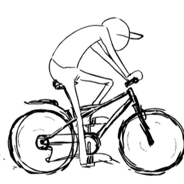 Велосипед BMX разукрашка