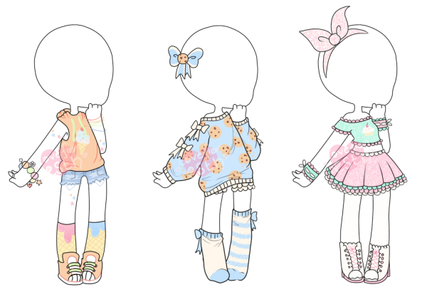 Эскиз комплекта одежды