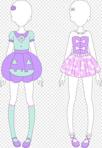 Платья для срисовки