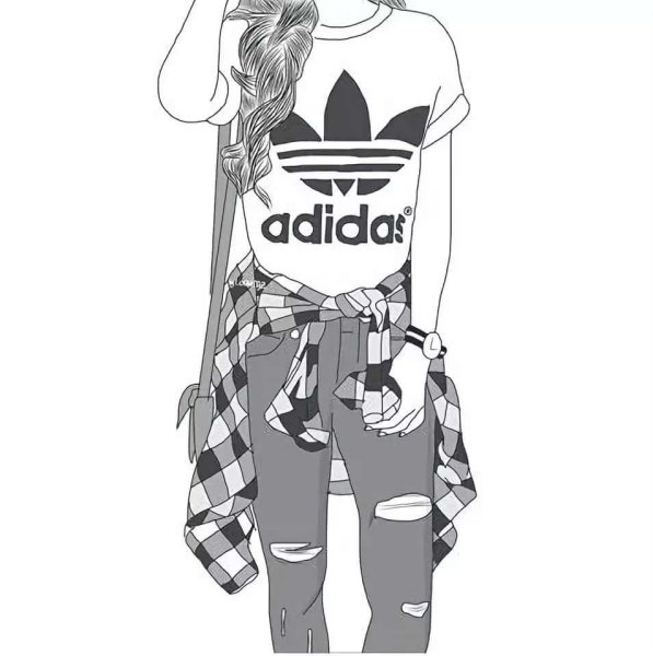 Топовые рисунки девушек