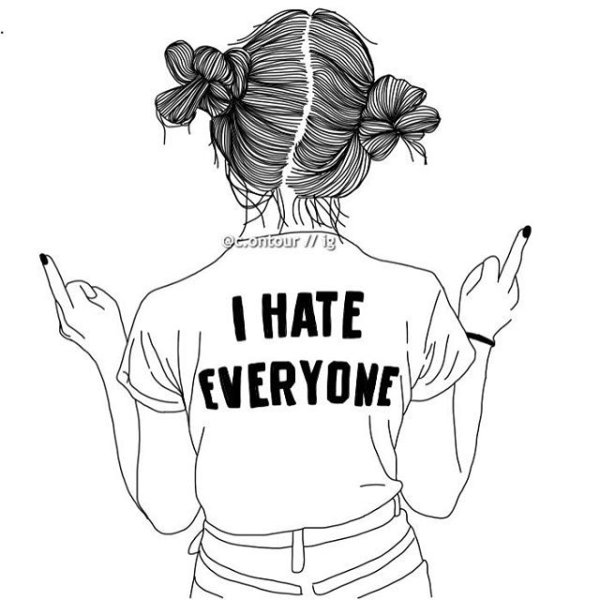 Эскиз Минимализм тело