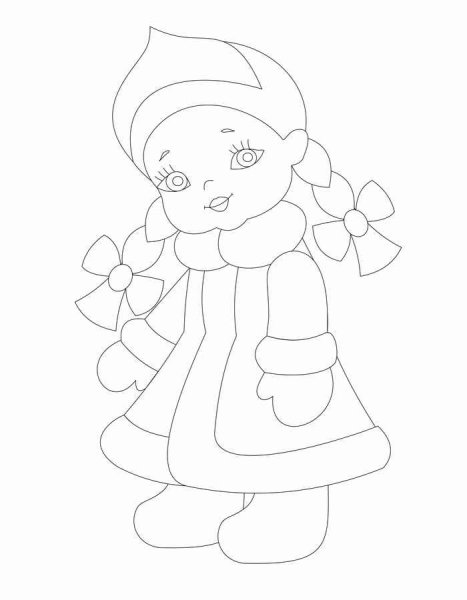 Рисование Деда Мороза и Снегурочки