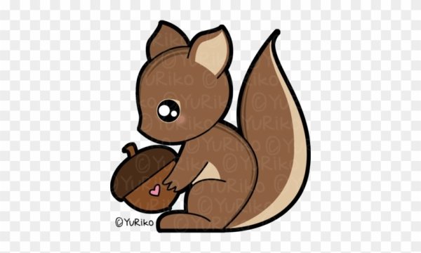 Белка для срисовки легко