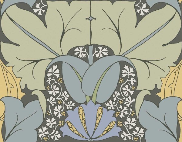 Стилизованные цветы