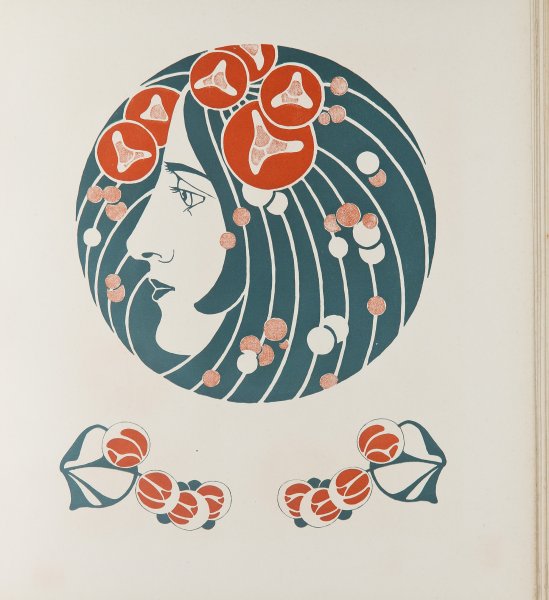 Витраж узор