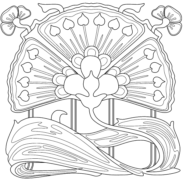 Морис Пийар–верней (1869–1942) орнаменты,