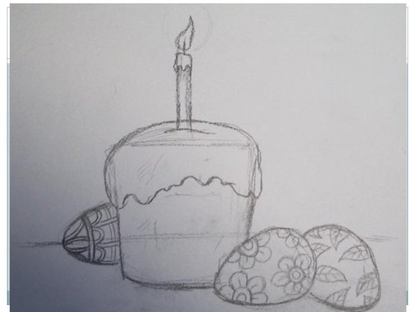 Рисунок на Пасху