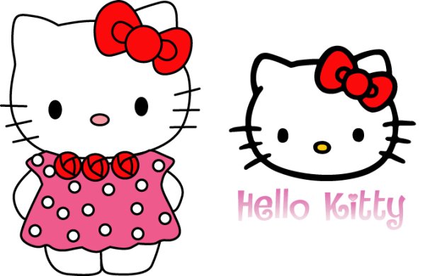 Как рисуются персонажи hello Kitty