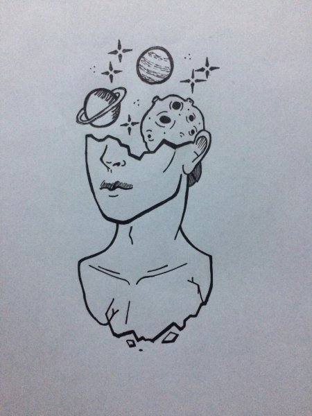 Рисунки для срисовки девочки легко